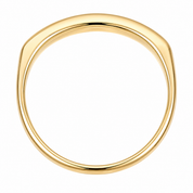 Anello - 18 carati Oro giallo - 0.15ct. tw. Diamante (Naturale) - Made in Italy - Handmade