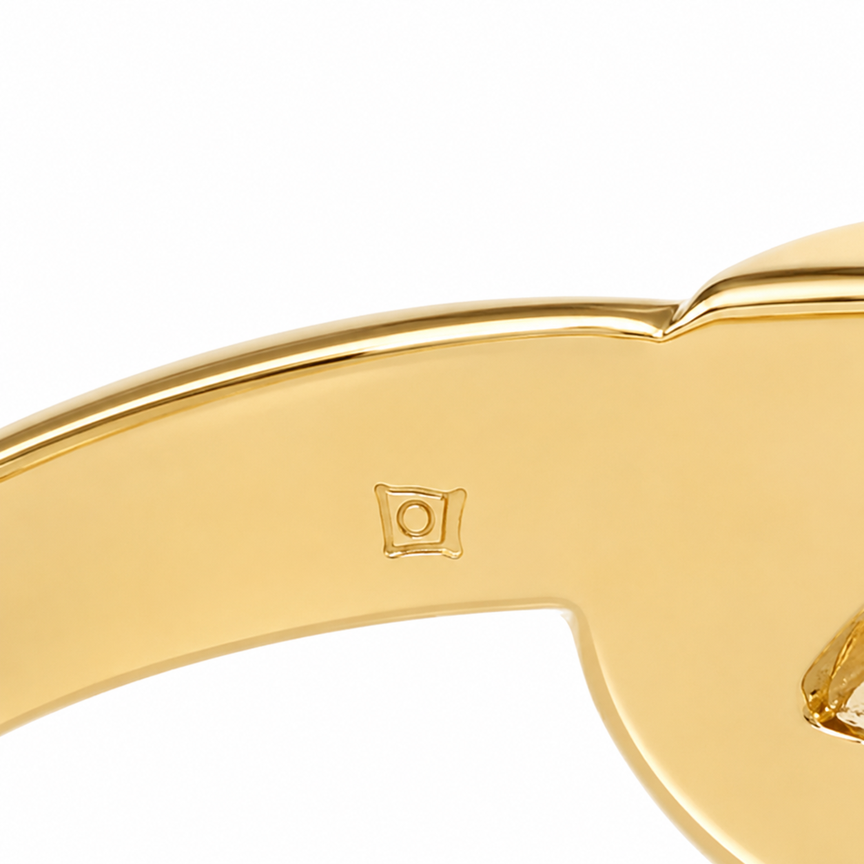 Anello - 18 carati Oro bianco, Oro giallo - 0.08ct. tw. Diamante (Naturale) - Made in Italy - Handmade