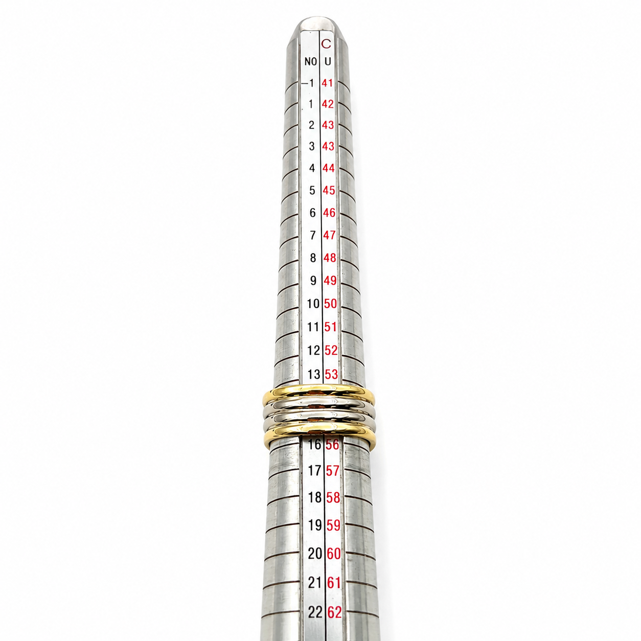 Anello - 18 carati Oro bianco, Oro giallo - 0.14ct. tw. Diamante (Naturale) - Made in Italy - Handmade