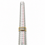Anello - 18 carati Oro bianco, Oro giallo - 0.14ct. tw. Diamante (Naturale) - Made in Italy - Handmade