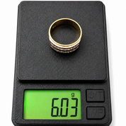 Anello - 18 carati Oro bianco, Oro giallo - 0.81ct. tw. Diamante (Naturale) - Made in Italy - Handmade