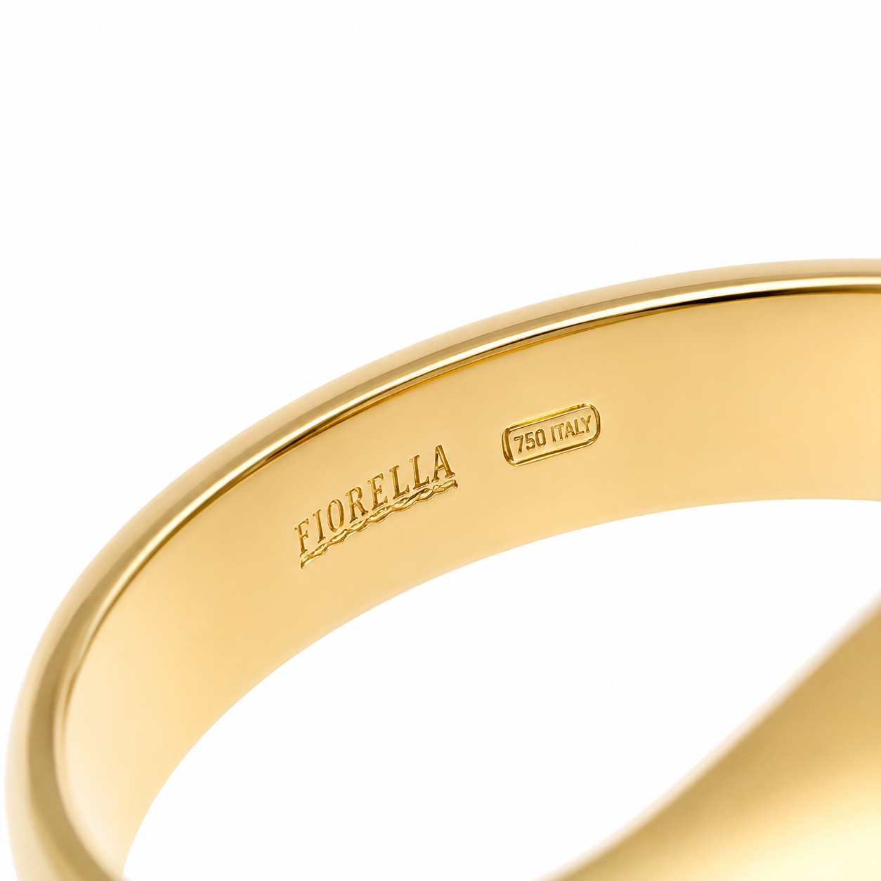Anello - 18 carati Oro bianco, Oro giallo, Oro rosa - 0.06ct. tw. Diamante (Naturale) - Made in Italy - Handmade