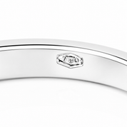Anello - 18 carati Oro bianco - 0.21ct. tw. Diamante (Naturale) - Handmade - Made in Italy