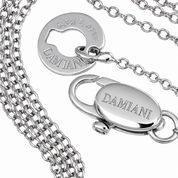 Damiani - Collana con ciondolo - 18 carati Oro bianco, Oro rosa - 0.80ct. tw. Diamante (Naturale) - Made in Italy - Handmade