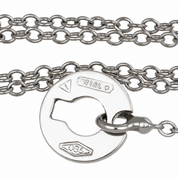 Damiani - Collana con ciondolo - 18 carati Oro bianco, Oro rosa - 0.80ct. tw. Diamante (Naturale) - Made in Italy - Handmade
