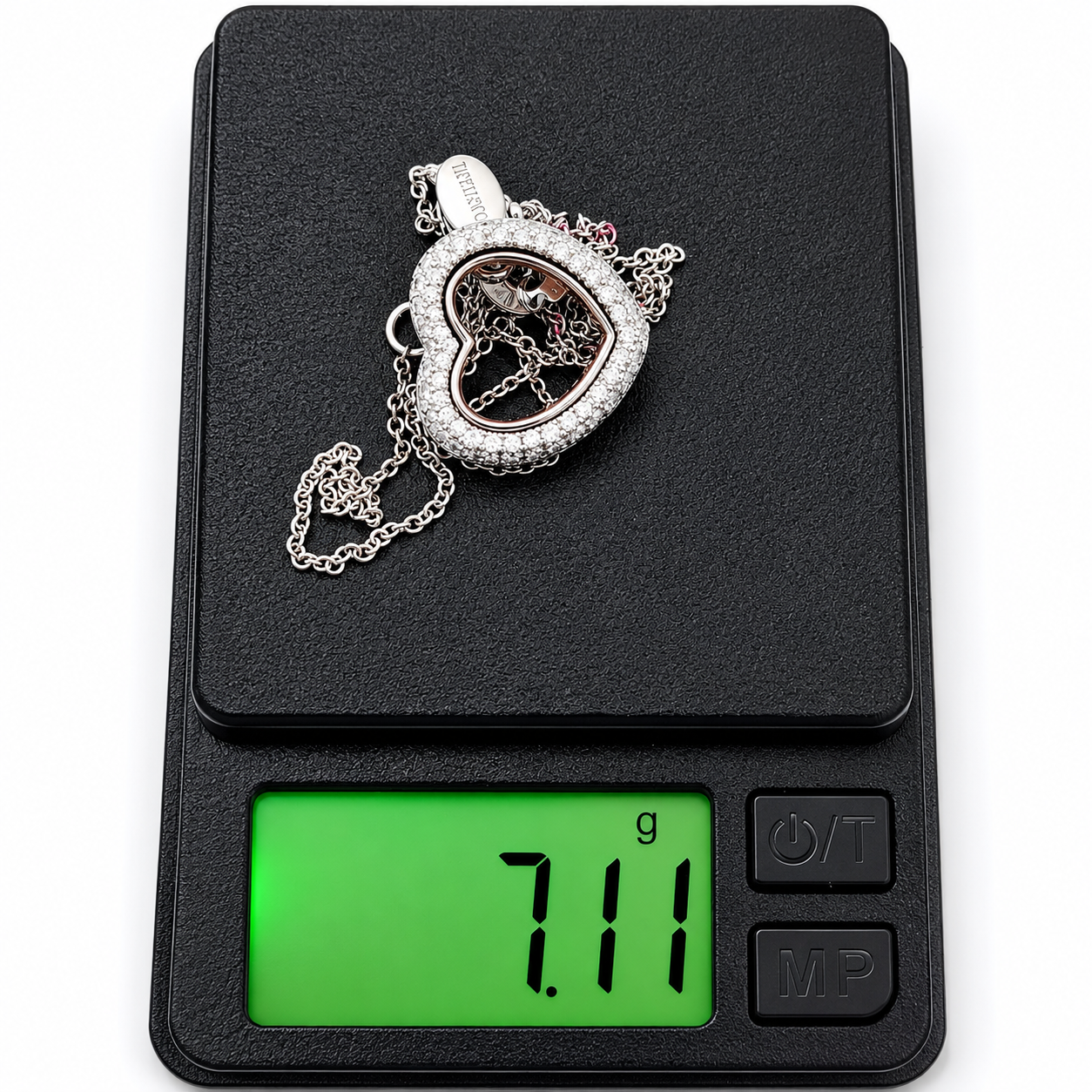Damiani - Collana con ciondolo - 18 carati Oro bianco, Oro rosa - 0.80ct. tw. Diamante (Naturale) - Made in Italy - Handmade