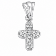 Ciondolo - 18 carati Oro bianco - 0.17ct. tw. Diamante (Naturale) - Made in Italy - Handmade