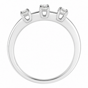 Anello - 18 carati Oro bianco - 0.30ct. tw. Diamante (Naturale) - Made in Italy - Handmade