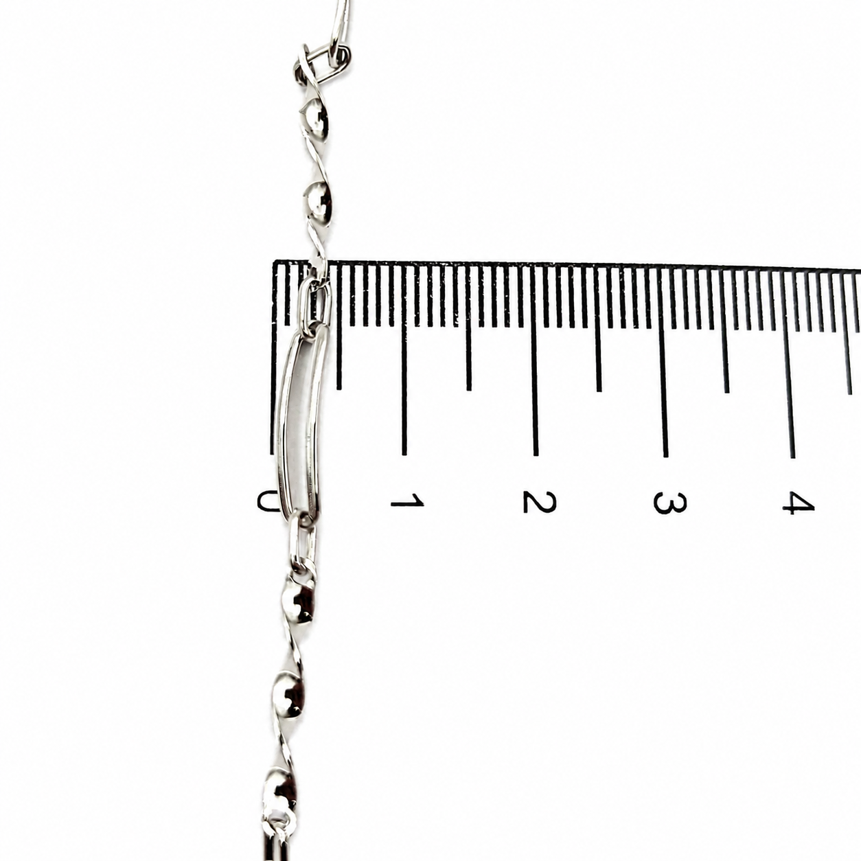 Bracciale - 18 carati Oro bianco - Made in Italy - Handmade