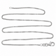 Collana - 18 carati Oro bianco - Made in Italy - Handmade