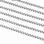 Collana - 18 carati Oro bianco - Made in Italy - Handmade