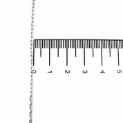 Collana - 18 carati Oro bianco - Made in Italy - Handmade