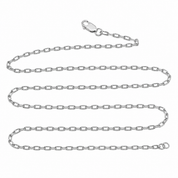 Collana - 18 carati Oro bianco - Made in Italy - Handmade