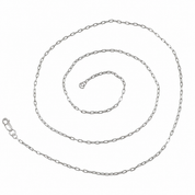 Collana - 18 carati Oro bianco - Made in Italy - Handmade
