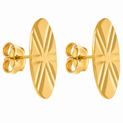 Orecchini - 18 carati Oro giallo - Made in Italy - Handmade