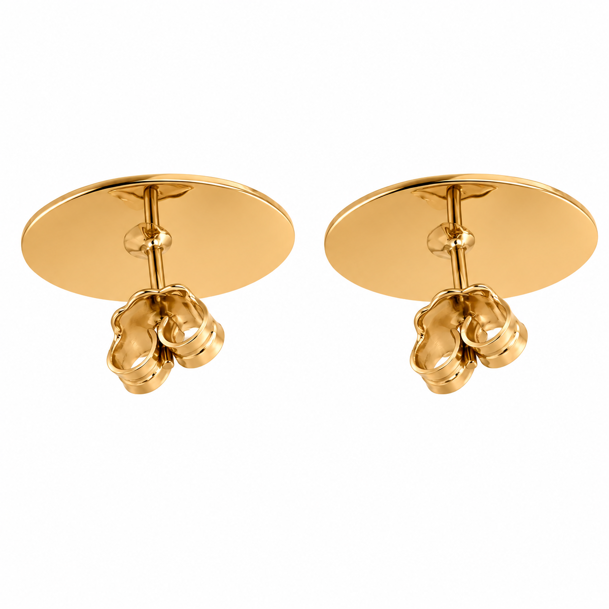Orecchini - 18 carati Oro giallo - Made in Italy - Handmade