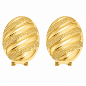 Orecchini - 18 carati Oro giallo - Made in Italy - Handmade