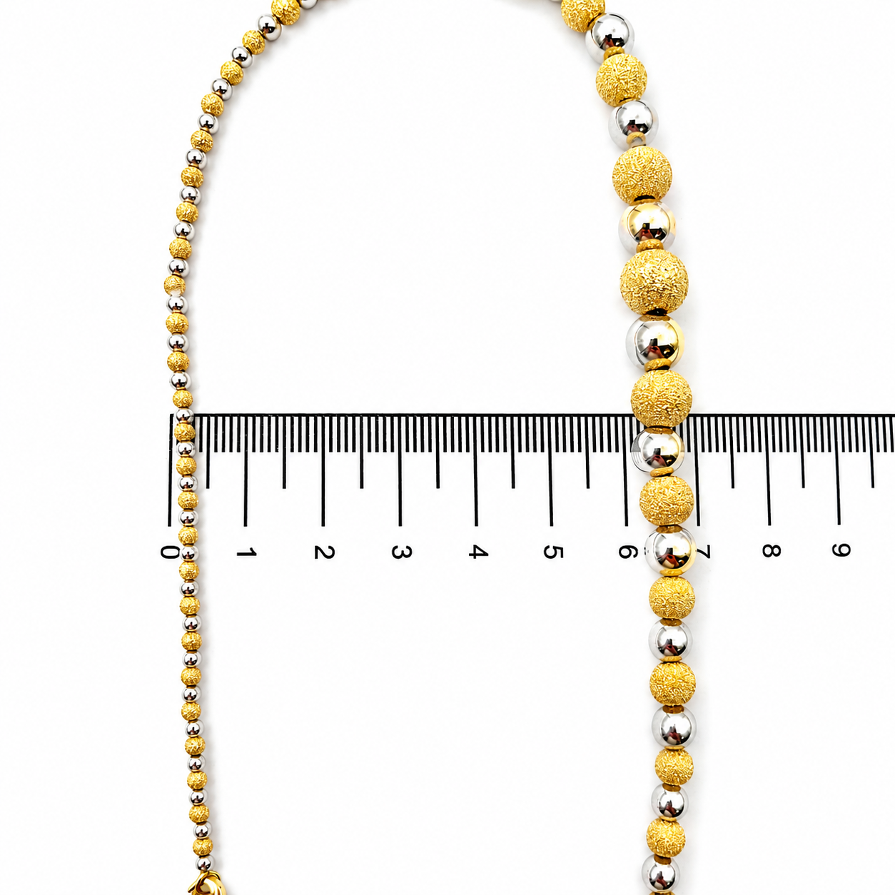Collana - 18 carati Oro bianco, Oro giallo - Made in Italy - Handmade