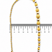 Collana - 18 carati Oro bianco, Oro giallo - Made in Italy - Handmade