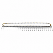 Collana - 18 carati Oro bianco, Oro giallo - Made in Italy - Handmade