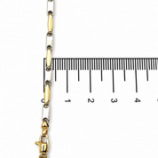 Collana - 18 carati Oro bianco, Oro giallo - Made in Italy - Handmade