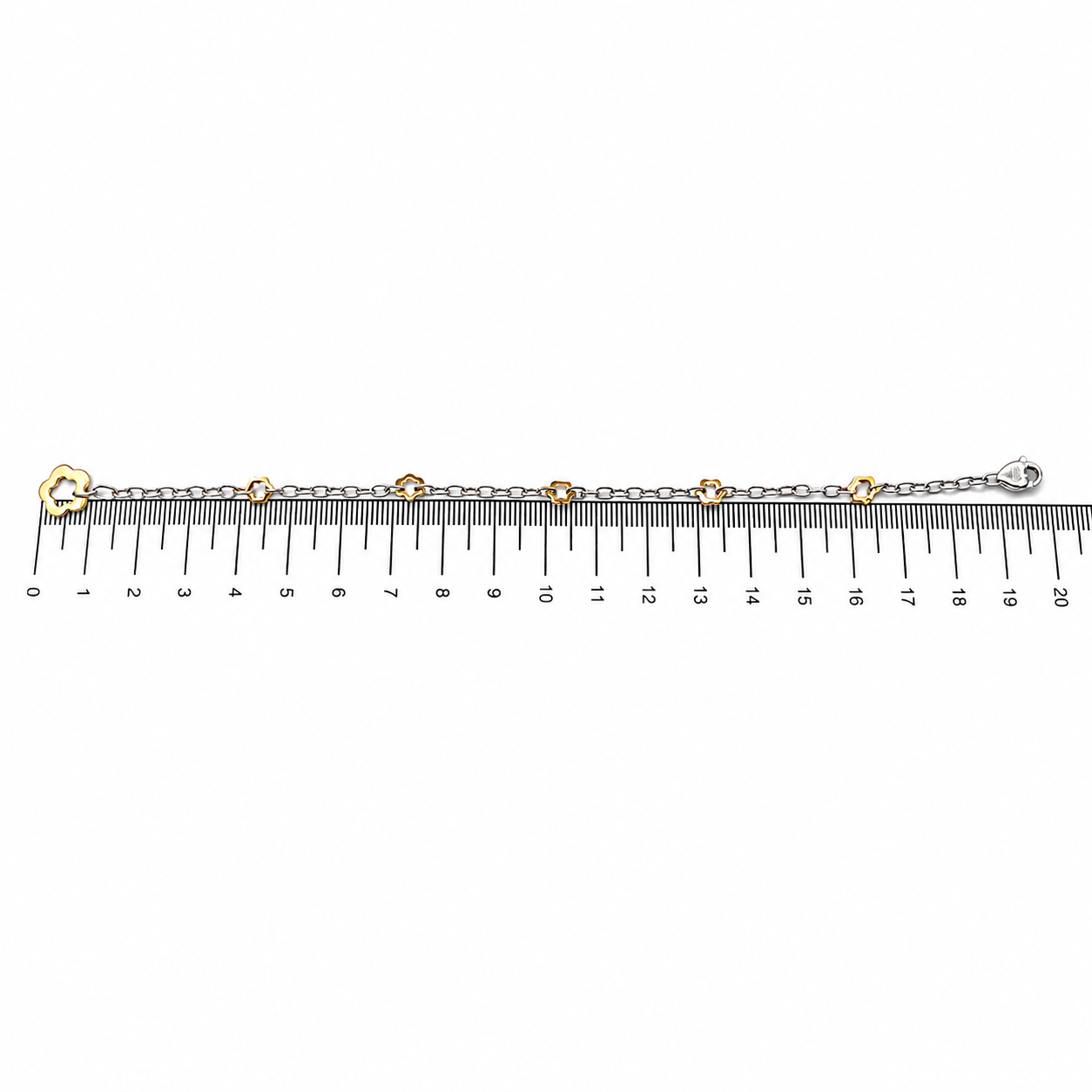 Bracciale - 18 carati Oro bianco, Oro giallo - Made in Italy - Handmade