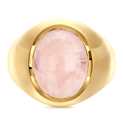 Anello - 18 carati Oro giallo, Pietra di luna - 3.70ct. tw.