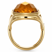 Anello - 18 carati Oro giallo - 19.80ct. tw. Topazio