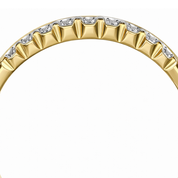 Anello - 18 carati Oro giallo - 0.32ct. tw. Diamante (Naturale)