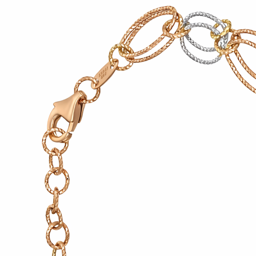 Bracciale - 18 carati Oro giallo, Oro bianco - 0.90ct. tw. Ametista