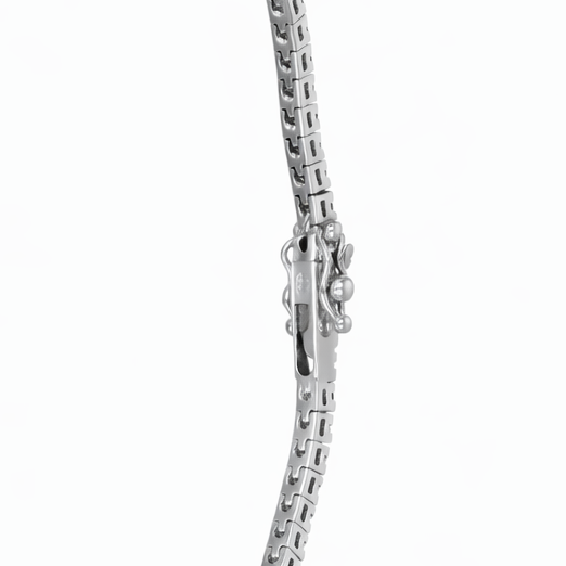 Bracciale - 18 carati Oro bianco - 2.00ct. tw. Diamante (Con trattamento colore)