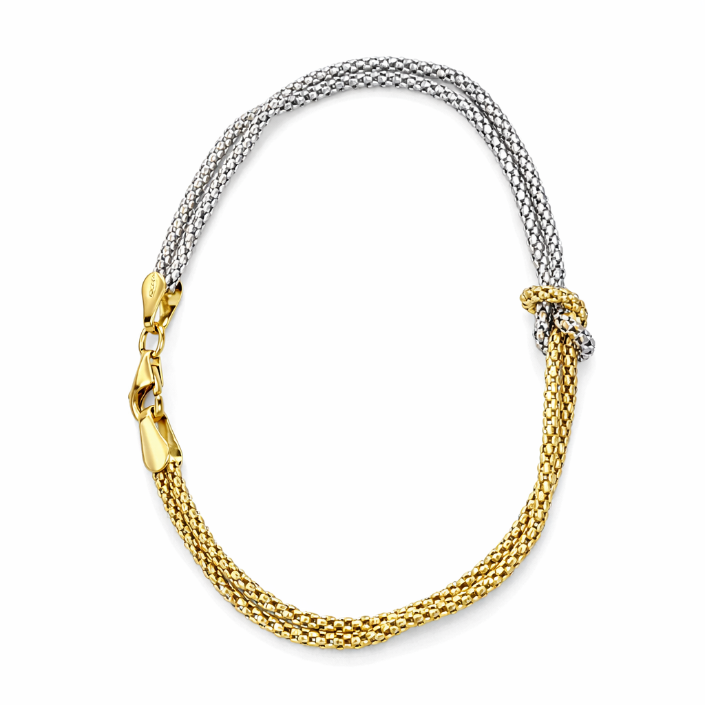 Bracciale - 18 carati Oro giallo, Oro bianco