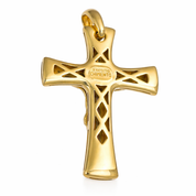 Ciondolo unisex in oro giallo 18 carati