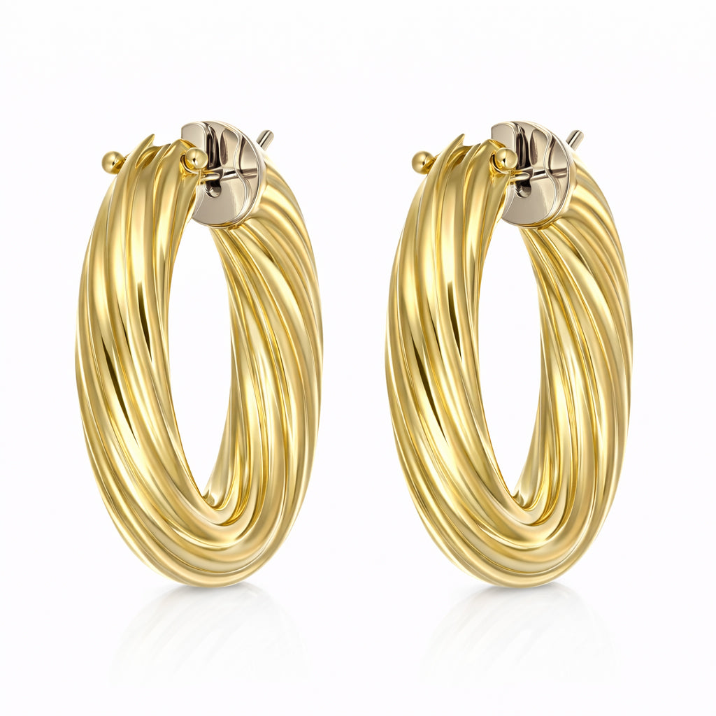 Orecchini - 18 carati Oro giallo