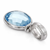 Ciondolo - 18 carati Oro bianco - 2.50ct. tw. Topazio