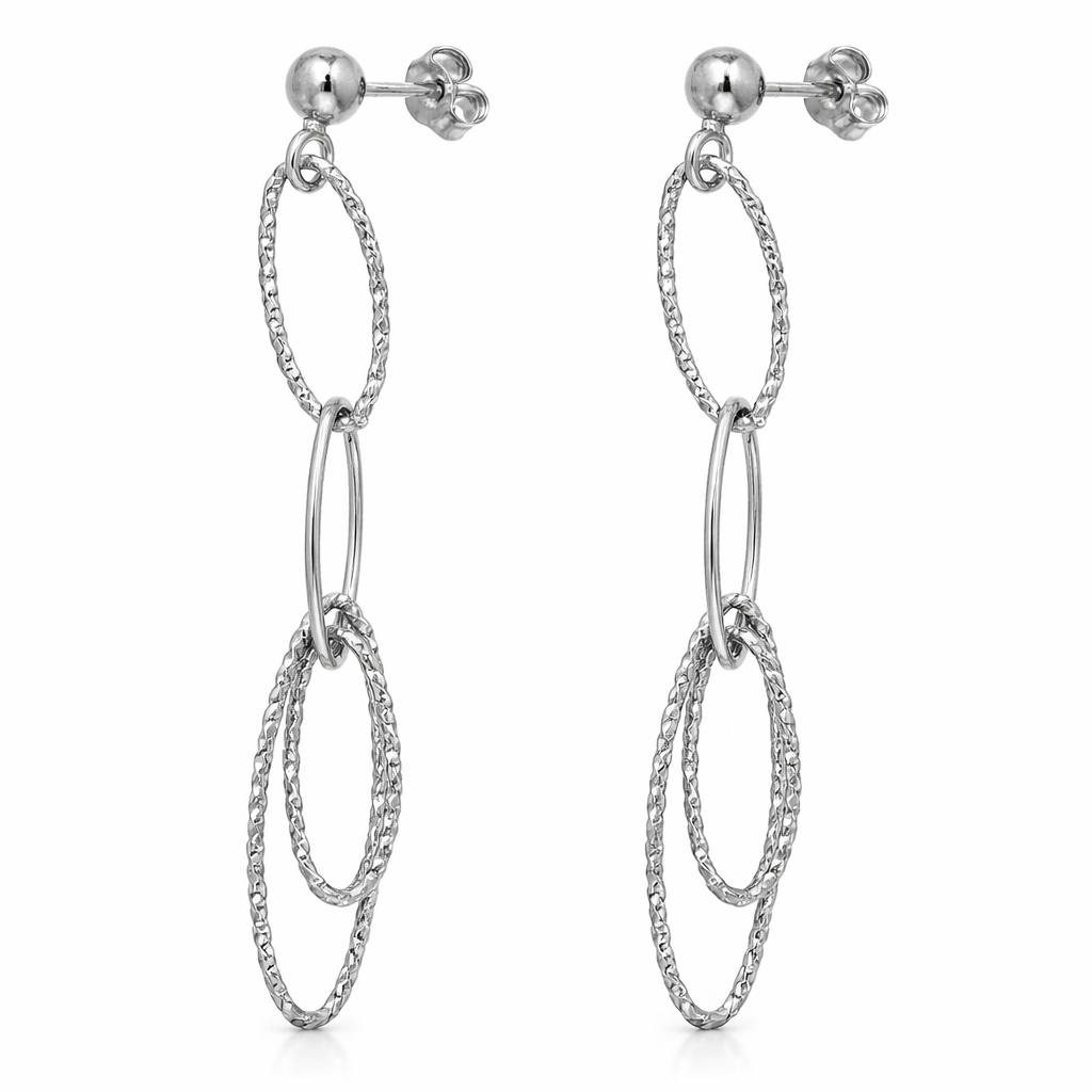 Orecchini - 18 carati Oro bianco