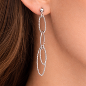 Orecchini - 18 carati Oro bianco