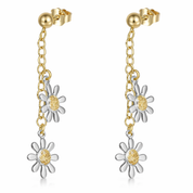 Orecchini - 18 carati Oro bianco, Oro giallo