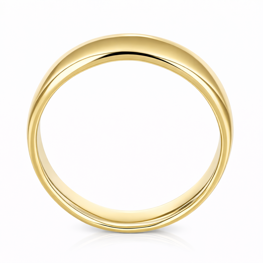 Anello - 18 carati Oro giallo - 0.10ct. tw. Diamante (Naturale)
