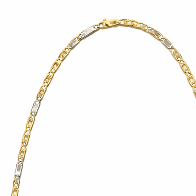 Collana - 18 carati Oro giallo, Oro bianco