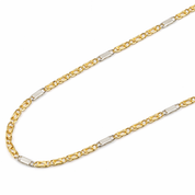 Collana - 18 carati Oro giallo, Oro bianco