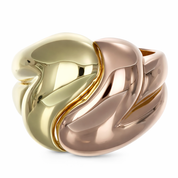 Anello - 18 carati Oro giallo, Oro rosa