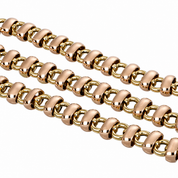 Collana - 18 carati Oro giallo, Oro rosa - Made in Italy - Handmade