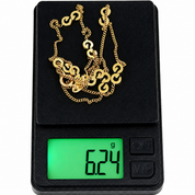 Collana - 18 carati Oro giallo - Made in Italy - Handmade