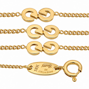 Collana - 18 carati Oro giallo - Made in Italy - Handmade