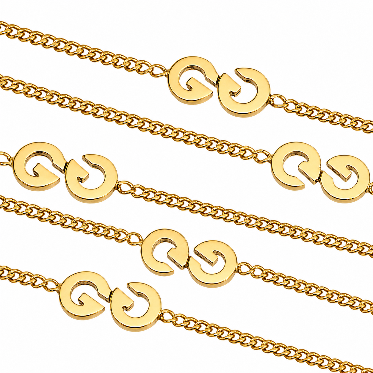 Collana - 18 carati Oro giallo - Made in Italy - Handmade