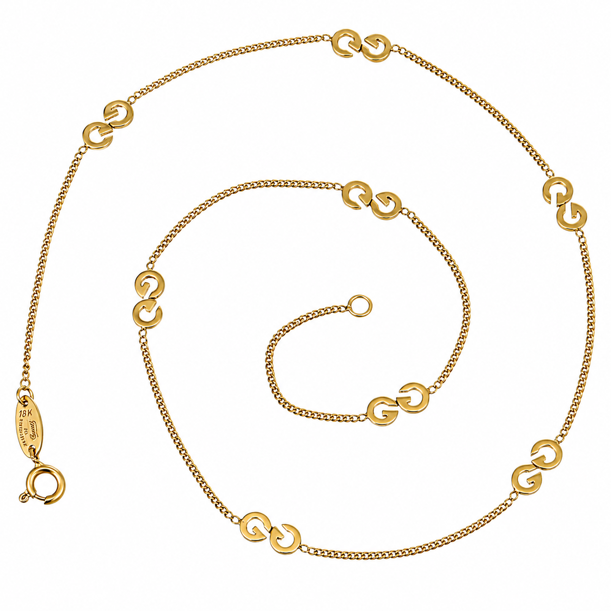 Collana - 18 carati Oro giallo - Made in Italy - Handmade