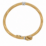 Bracciale - 18 carati Oro giallo, Oro bianco - Handmade - Made in Italy
