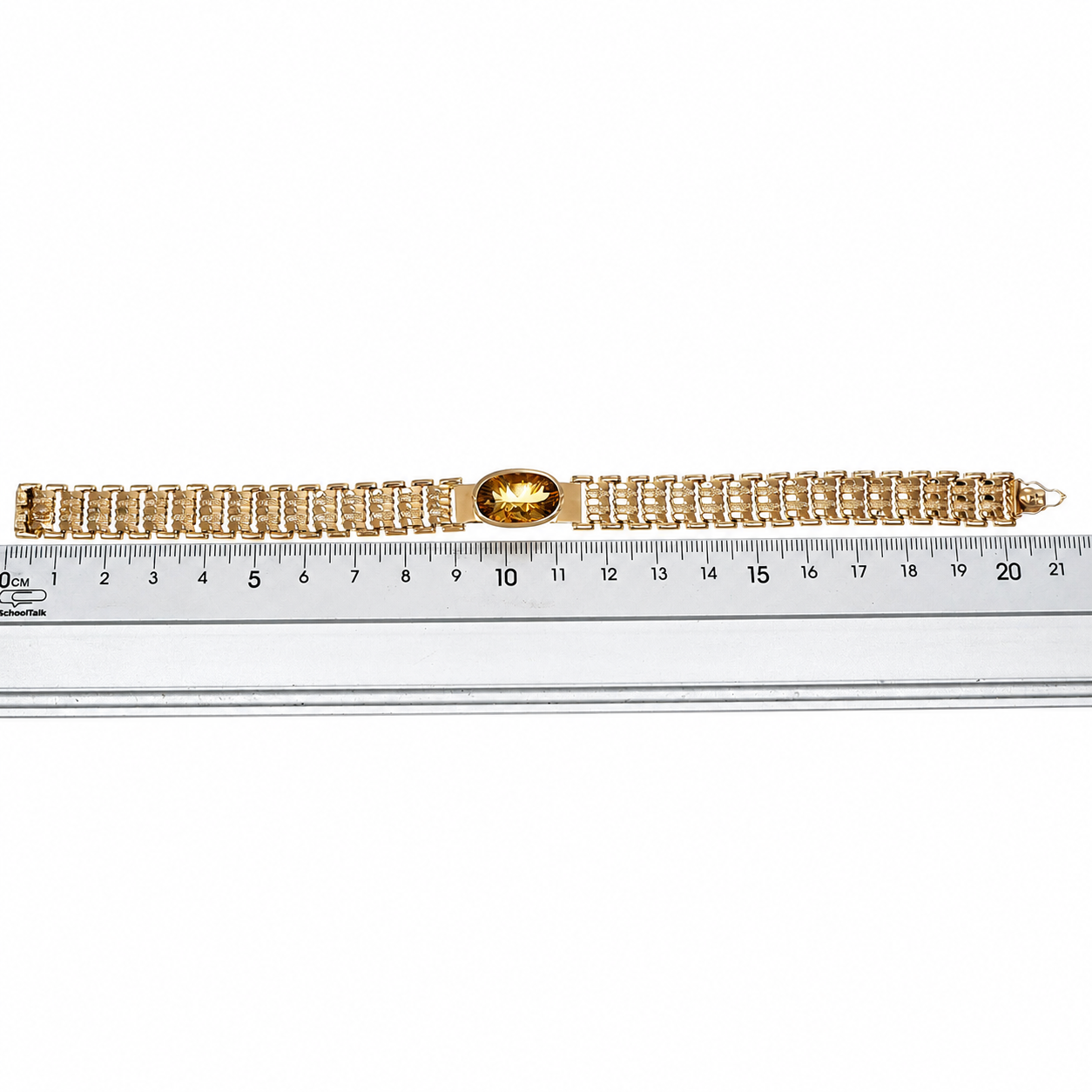 Bracciale - 18 carati Oro giallo - 10.00ct. tw. Quarzo - Made in Italy - Handmade