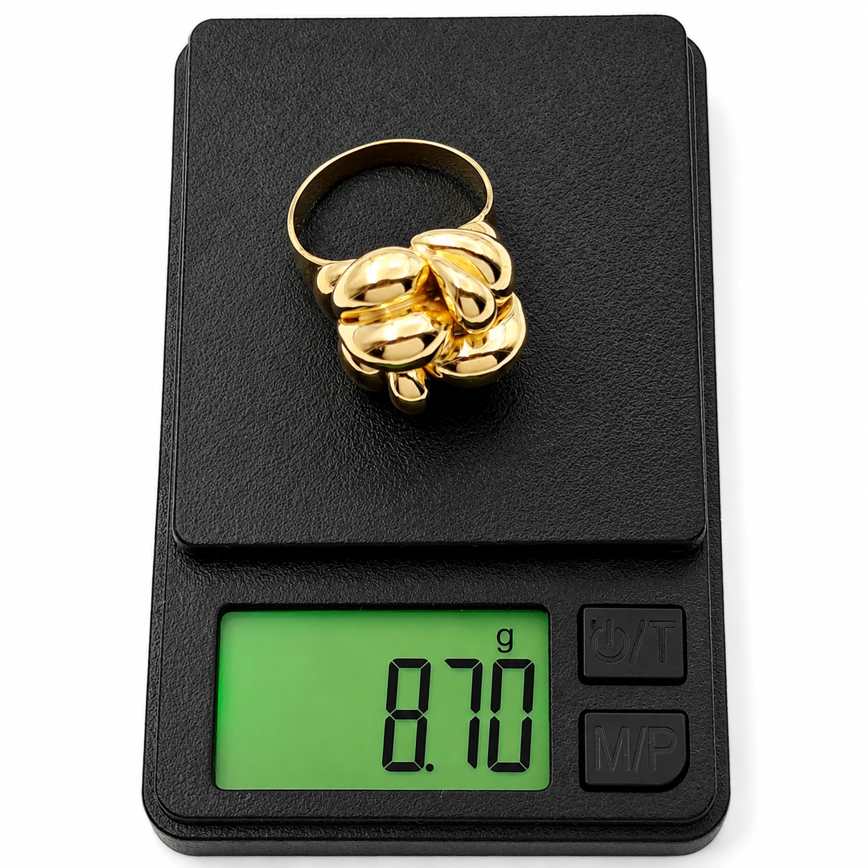 Anello - 18 carati Oro giallo - Handmade